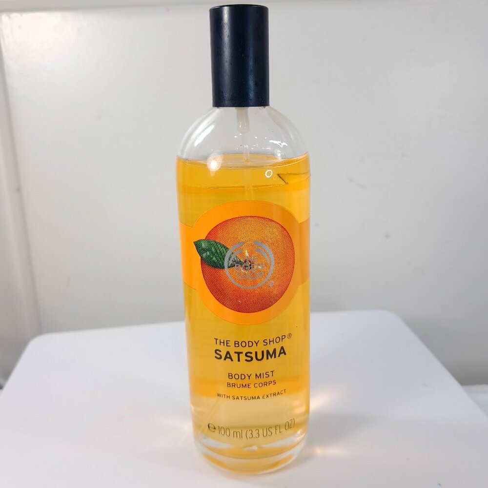 The Body Shop Satsuma Body Mist 2017 3.3 Oz.fl oz/100ml orange fragrance spray
